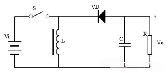 Boost-buck converter schematic