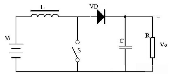 Boost converter schematic